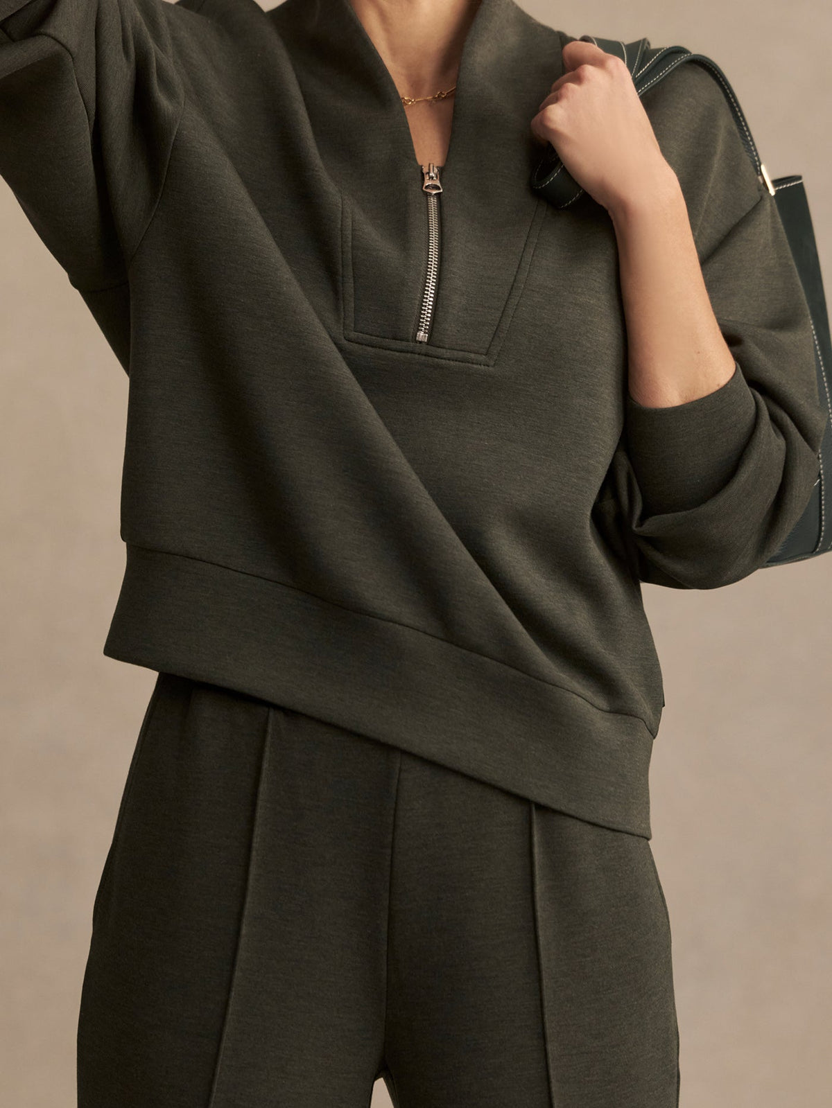 Davidson in Olive Marl, product view 2