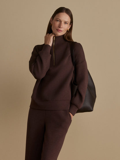 Hawley in Coffee Bean Marl, front view