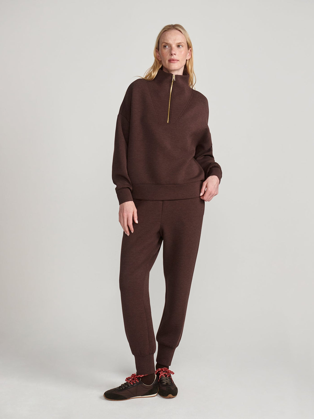 Hawley in Coffee Bean Marl, detail view