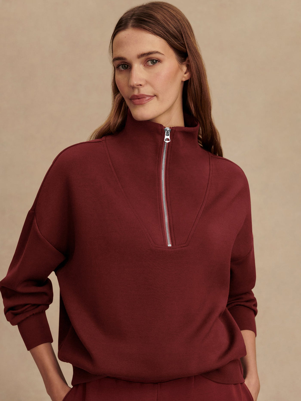 Hawley in New Maroon, product view 1