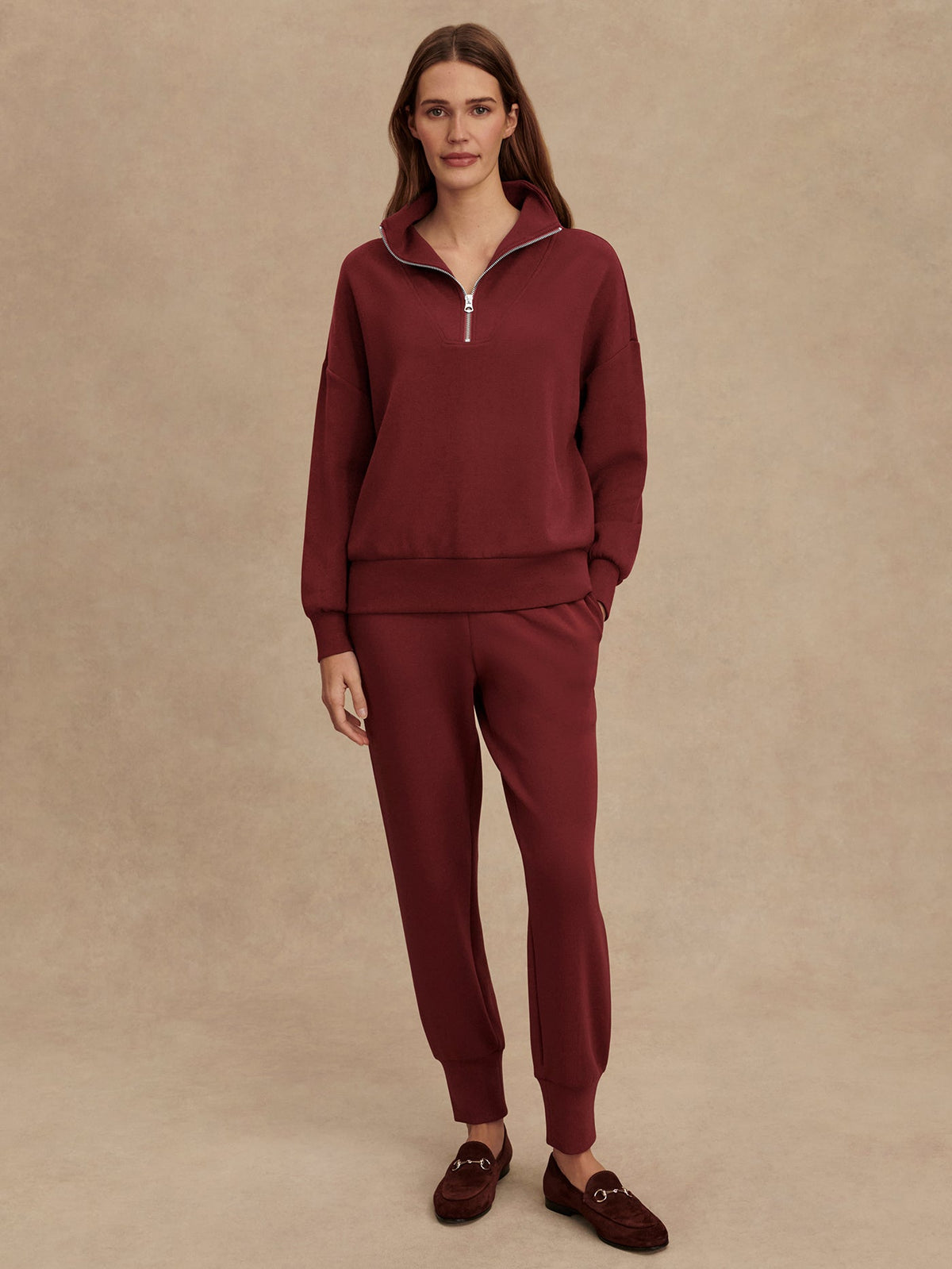 Hawley in New Maroon, product view 2
