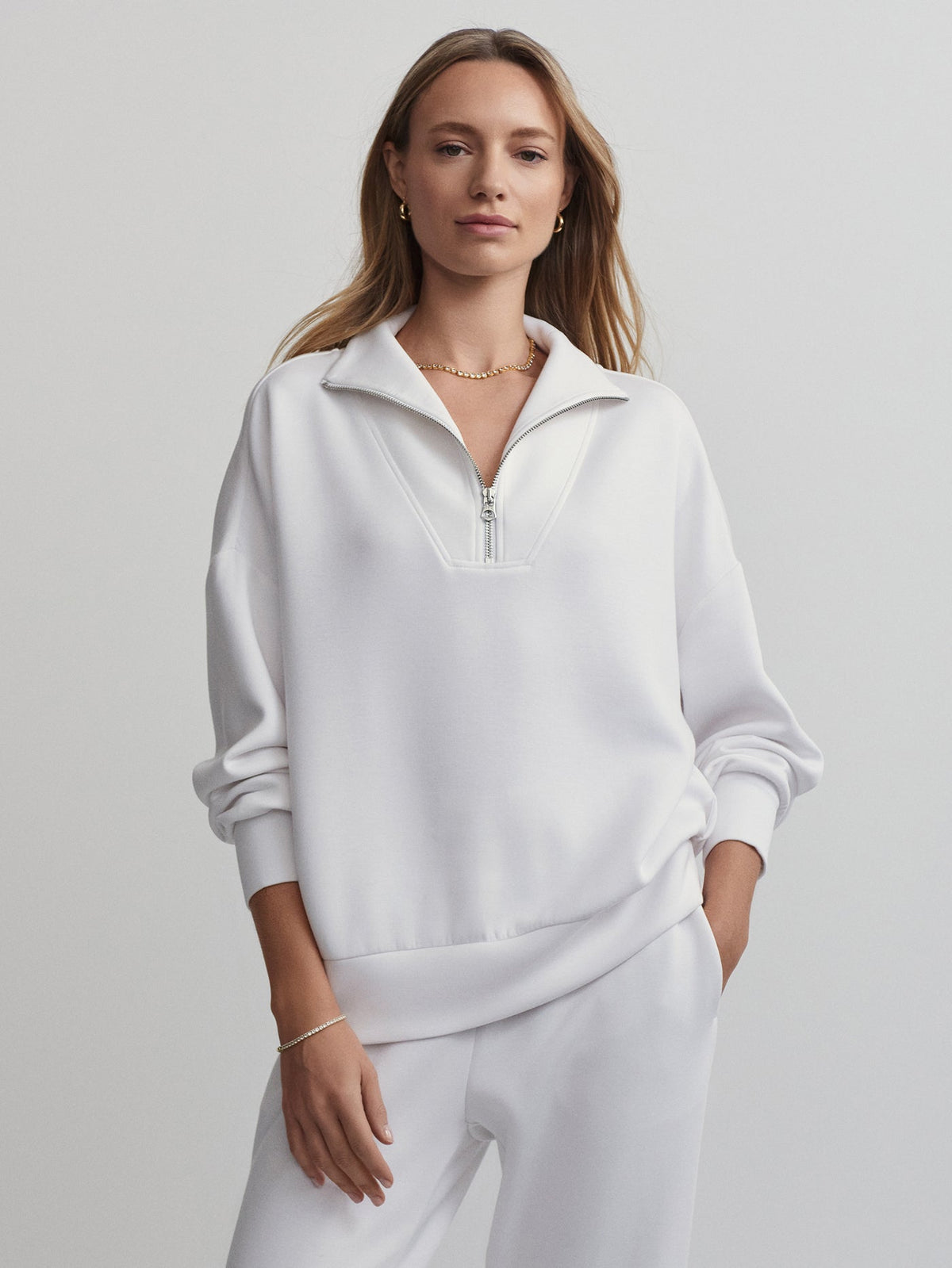 Hawley in White, front view