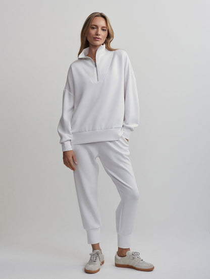 Hawley in White, back view