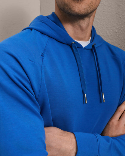 Hoodie in Deep Sea Blue, product view 3