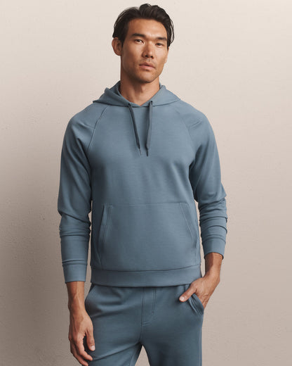 Hoodie in Shadow Blue, product view 1