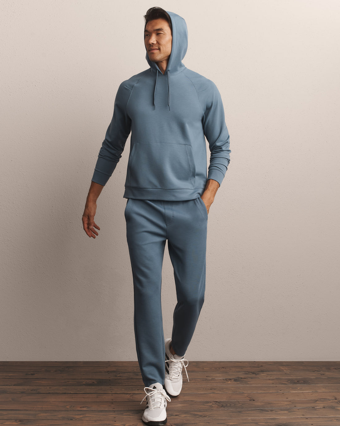 Hoodie in Shadow Blue, product view 2