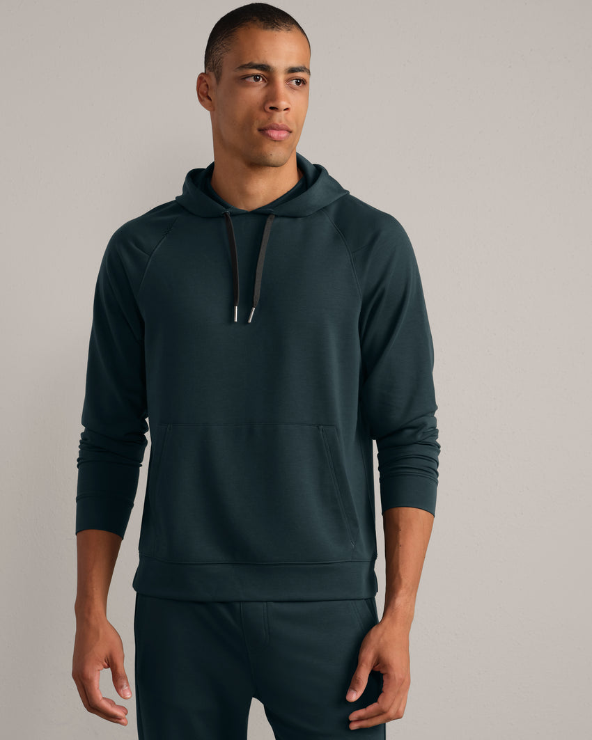 Rhone DreamState Hoodie in Wild Forest, model view