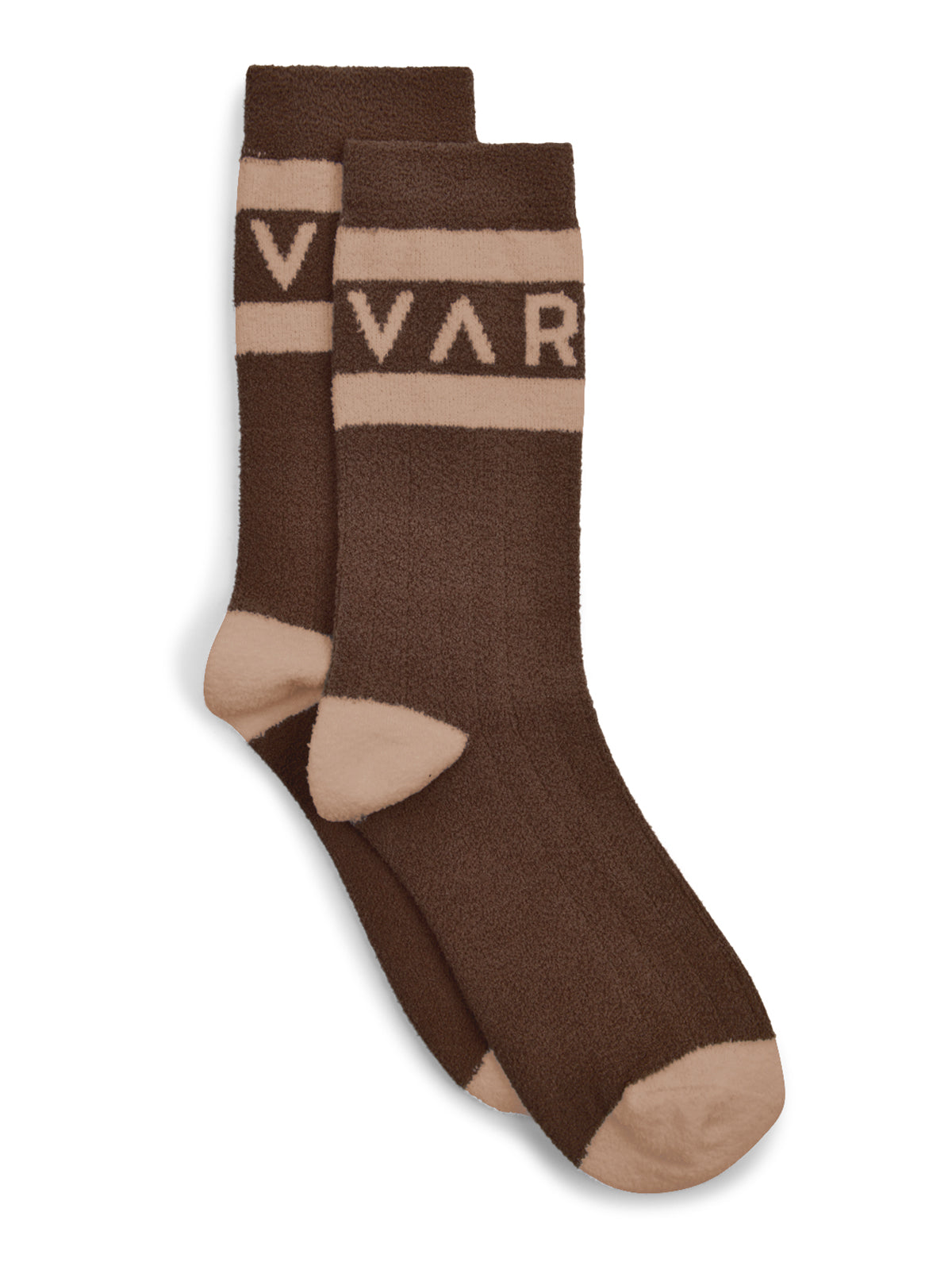 Varley Spencer Sock in Coffee Bean/Golden Bronze