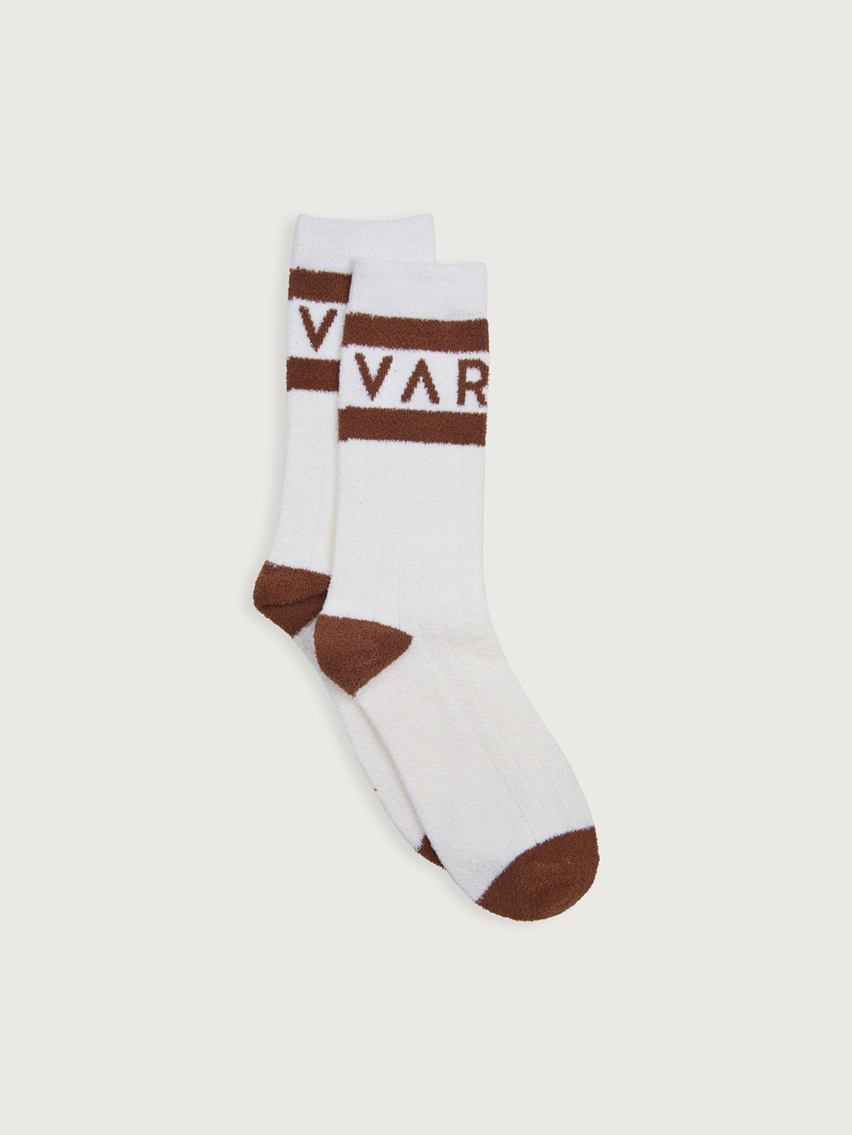 Varley Spencer Sock in Egret/Tortoise Shell