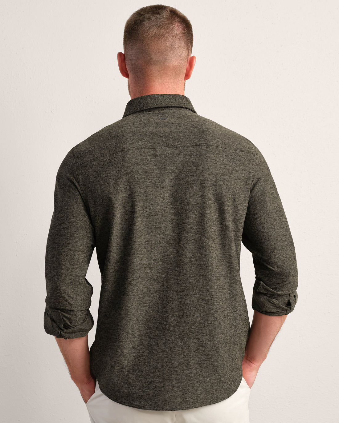 Wfh in Lichen Green Heather, product view 3
