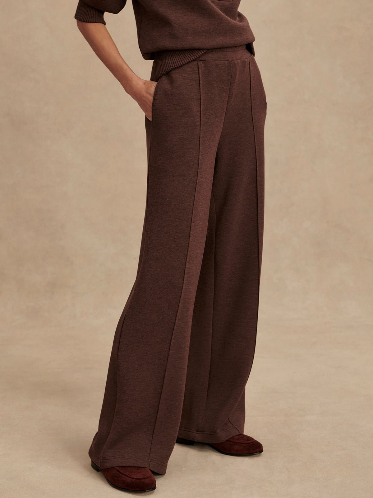 Wideleg in Coffee Bean Marl, product view 3