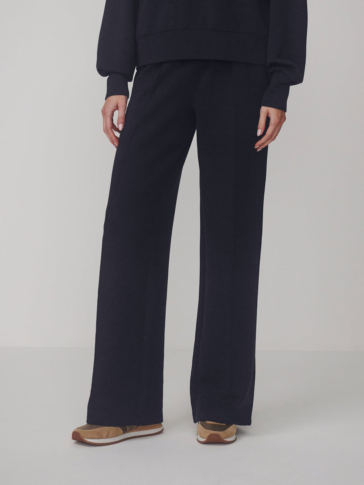 Wideleg in Navy, front view