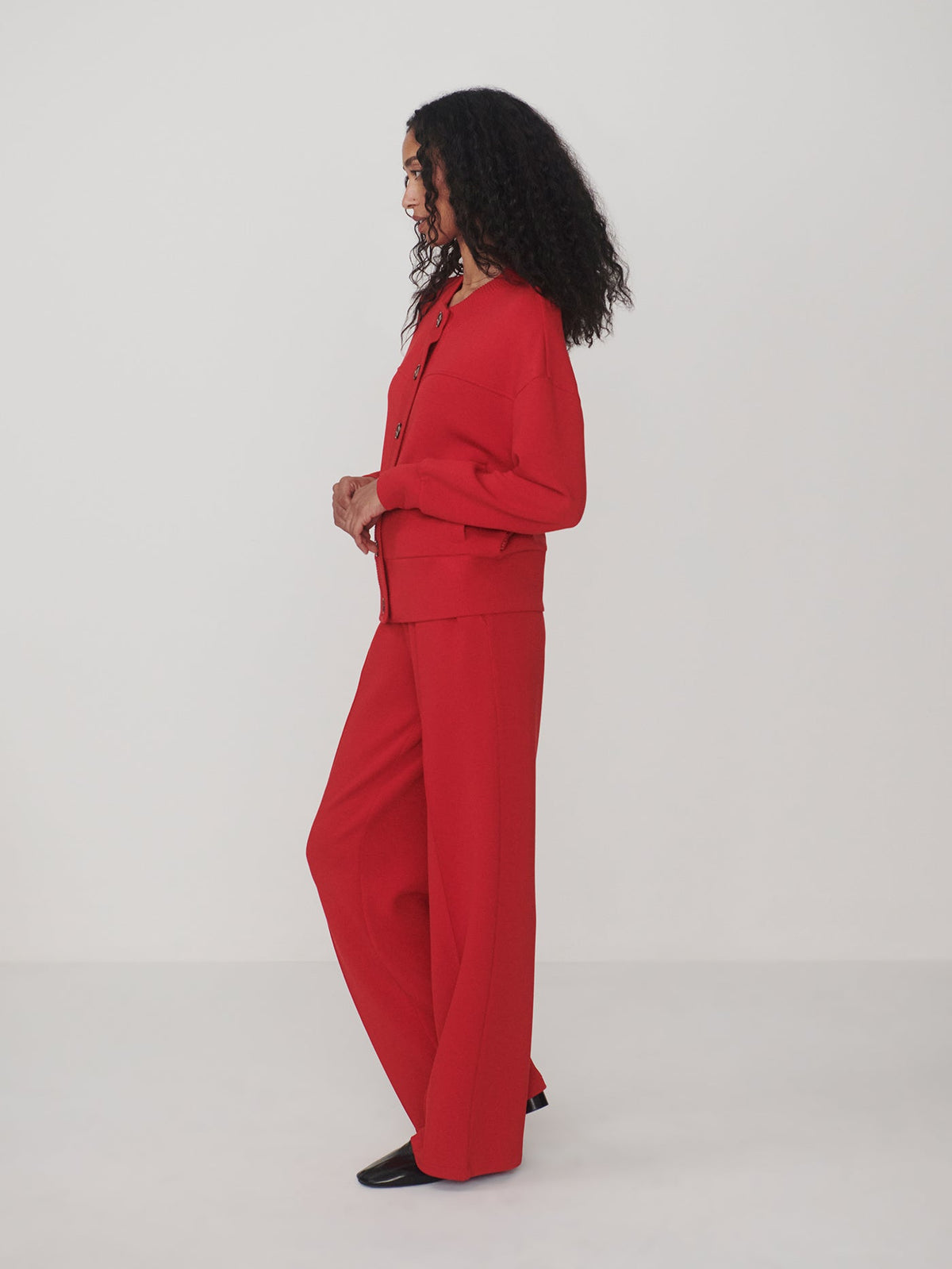 Wideleg in Red Marl, product view 3