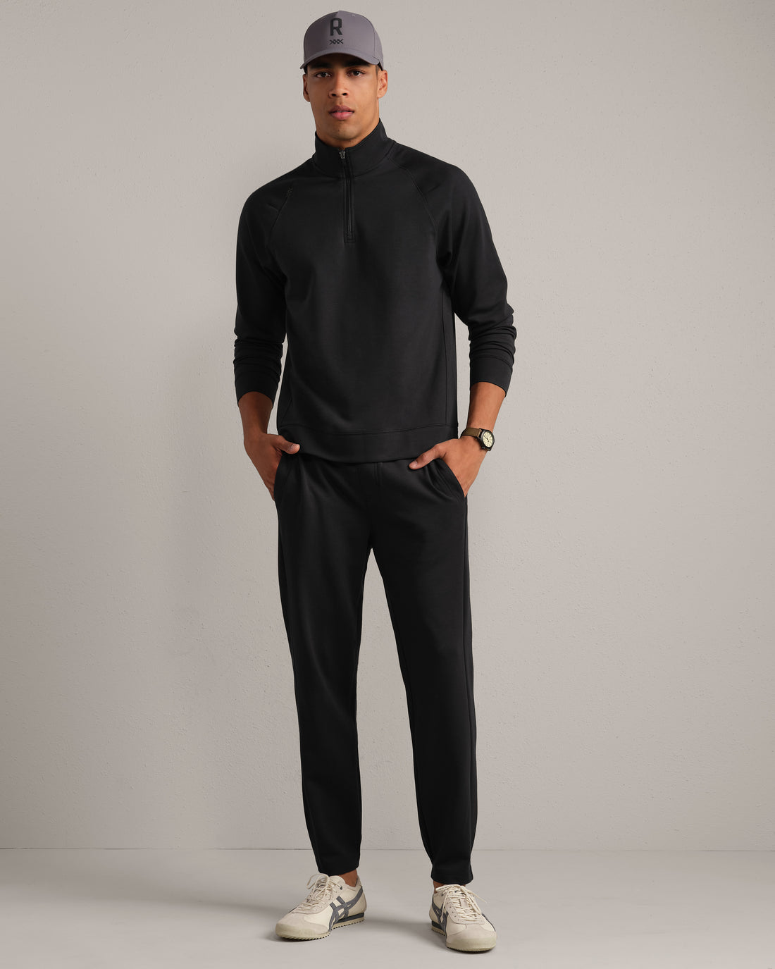 Zip in Pure Black, product view 2