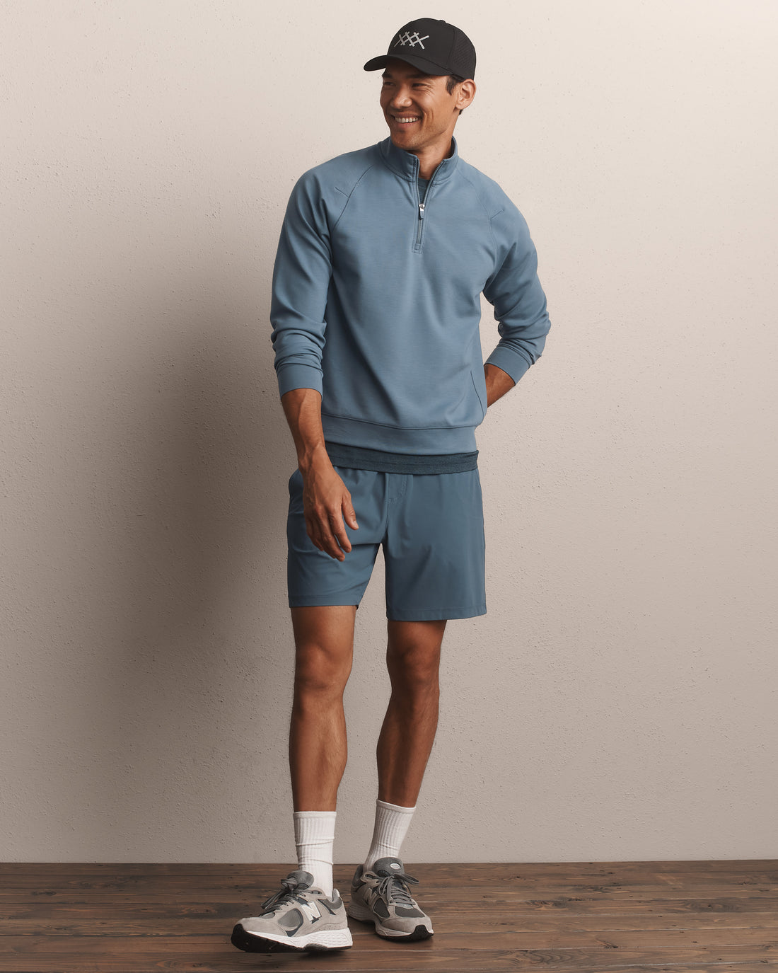 Zip in Shadow Blue, product view 2
