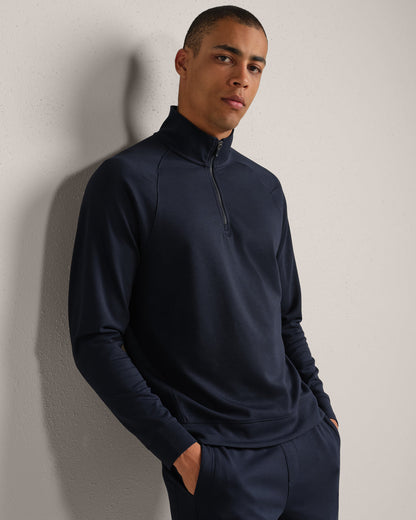Zip in True Navy, product view 1