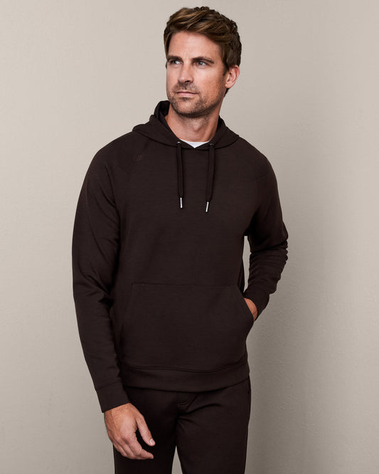 Rhone DreamState Hoodie in Dark Espresso