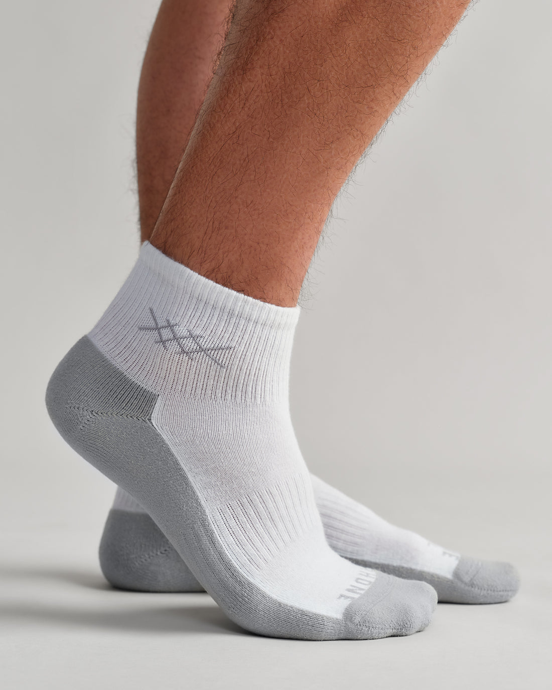Rhone C.O.R. Half Crew Sock in White